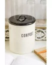 Poubelle à Compost en Métal Vintage 1,25 Gallon