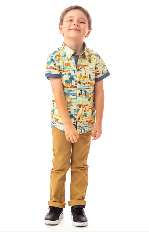 Chemise - ON THE ROAD (2-6 ANS)