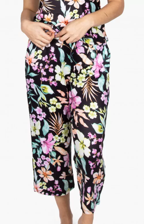 Pantalon de pyjama Capri - FLORELLA
