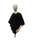 Poncho - TRIANGLE SOLID RIBBED