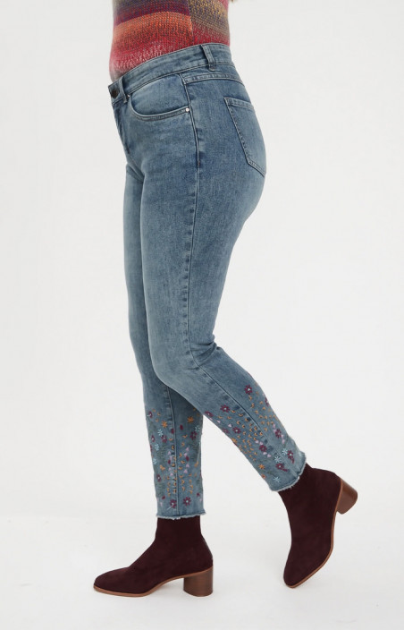 Jeans - OLIVIA EMBROIDERED
