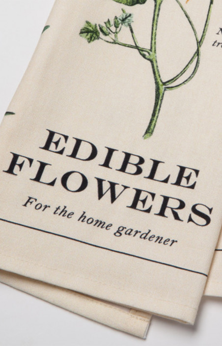 Linge à vaisselle - EDIBLE FLOWERS