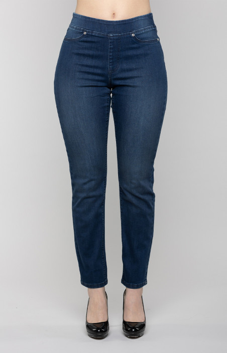Jeans "pull on" - ANGELA HIGH RISE