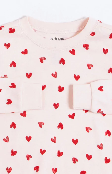 Pyjama - BARELY PINK (2-6 ANS)
