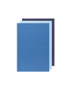 Linges À Vaisselle Floursack (Pqt 3) - MOONLIGHT, COOL BLUE & INDIGO