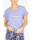 T-shirt de pyjama - FLOWERS INSPIRE ME