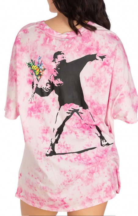 T-Shirt - SS THROWING FLOWERS