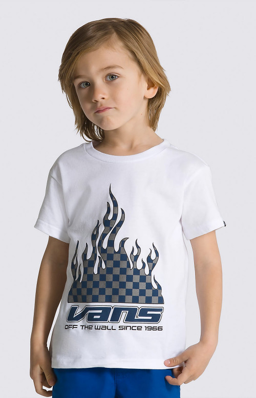 T-Shirt - REFLECTIVE CHECKERBOARD FLAME (2-7)