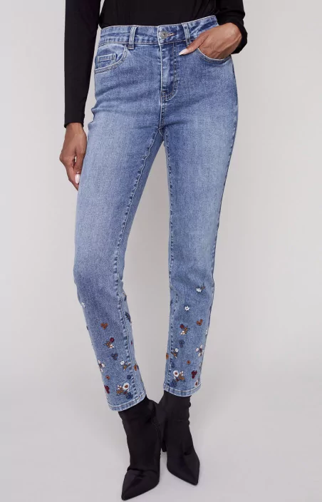 Jeans - FLEURS D'AUTOMNE