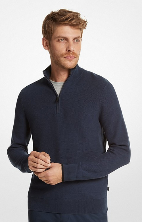 Chemise - TEXTURED HALF ZIP